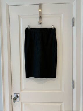 Ever New Black Faux Leather Pencil Skirt - Classic Women's Workwear